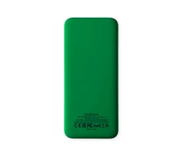 Внешний аккумулятор Kris soft touch, 10000mAh (Зелёный)