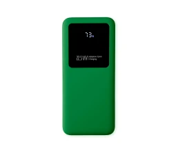 Внешний аккумулятор Kris soft touch, 10000mAh (Зелёный)