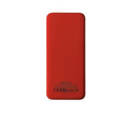 Внешний аккумулятор Kris soft touch, 10000mAh (Красный)
