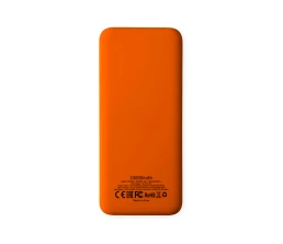 Внешний аккумулятор Kris soft touch, 10000mAh (Оранжевый)