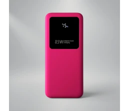 Внешний аккумулятор Kris soft touch, 10000mAh (Розовый)