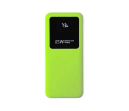 Внешний аккумулятор Kris soft touch, 10000mAh (Светло-зелёный)