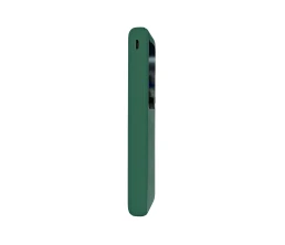 Внешний аккумулятор Kris soft touch, 10000mAh (Тёмно-зелёный)