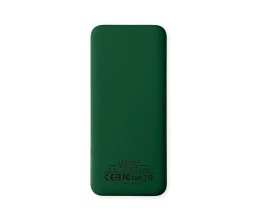 Внешний аккумулятор Kris soft touch, 10000mAh (Тёмно-зелёный)