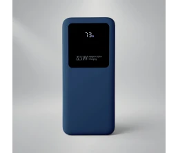 Внешний аккумулятор Kris soft touch, 10000mAh (Тёмно-синий)