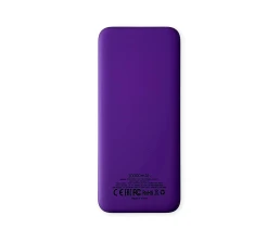 Внешний аккумулятор Kris soft touch, 10000mAh (Фиолетовый)