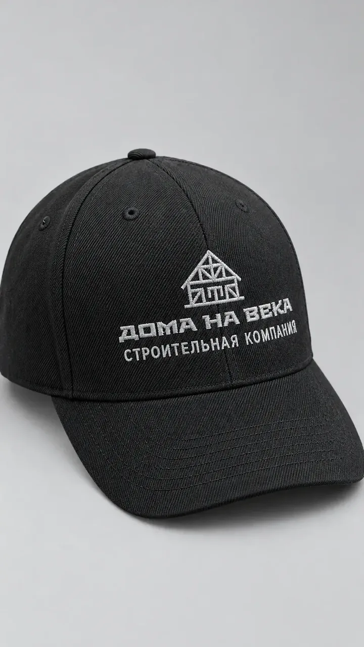 Худи, бейсболки и футболки с вышивкой для «Дома на века» — фото 2