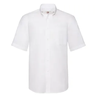 Рубашка мужская SHORT SLEEVE OXFORD SHIRT 130 — фото 3