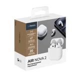 Беспроводные наушники с микрофоном Air Nova 2, TWS, BT5.4, 300 мАч, QI — фото 5