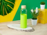 Стеклянная бутылка для воды в силиконовом чехле «Refine» — фото 83