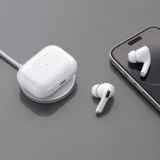 Беспроводные наушники с микрофоном Air Nova 2, TWS, BT5.4, 300 мАч, QI — фото 1