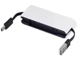 USB-хаб «Hubix» с коннектором 2-в-1 USB-C и USB-A, 2.0 — фото 3