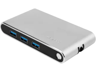 Хаб 8-в-1 Type-C «Hermes», USB 3.0 x 3, Type-C PD, HDMI, LAN, картридер — фото 1