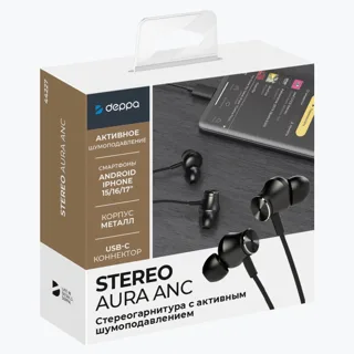 Стереогарнитура Stereo Aura ANC, USB-C — фото 4