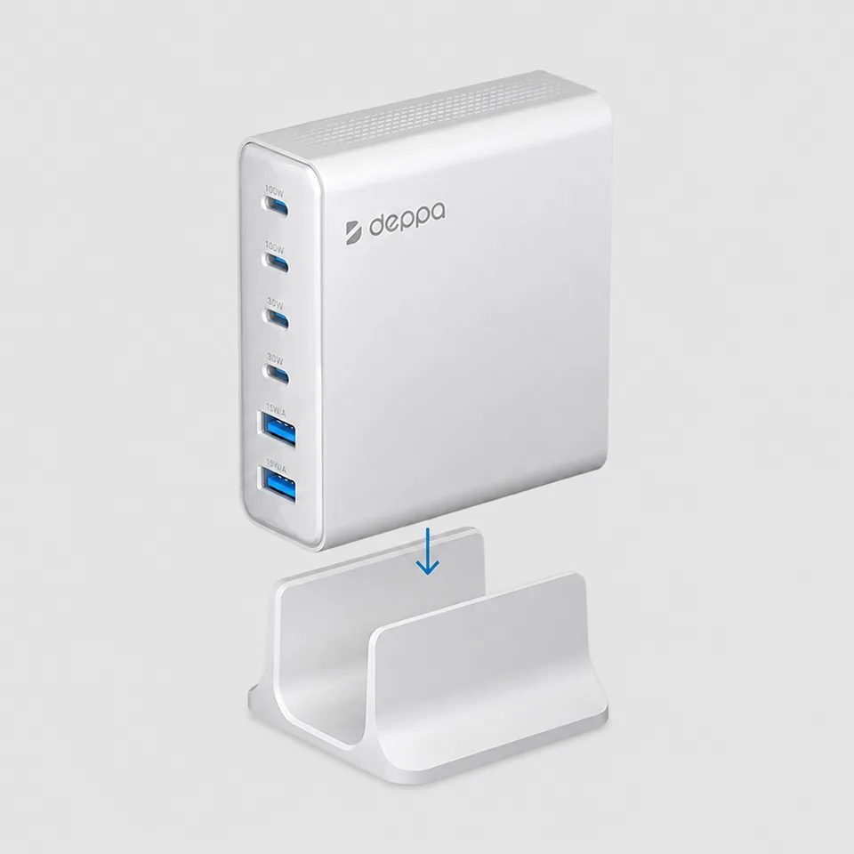 Зарядная станция 4xUSB Type-C, 2xUSB, PD, QC, 160Вт