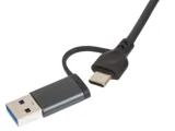 USB-хаб «Command» с коннектором 2-в-1 USB-C и USB-A, 2.0/3.0 — фото 6