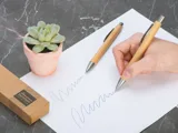 Подарочный набор «Tender bamboo» с шариковой ручкой и механическим карандашом из бамбука — фото 6