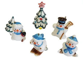 Набор новогодних игрушек — фото 3