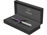 Ручка шариковая Parker «Sonnet Essentials Violet SB Steel CT» — фото 4