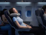 Надувная подушка под шею в чехле Sleep — фото 5
