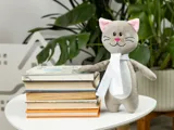 Мягкая игрушка Beastie Toys, котик с шарфом — фото 5