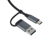USB-хаб «Link» с коннектором 2-в-1 USB-C и USB-A, 2.0/3.0 — фото 3