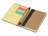 Блокнот А6 «Write and stick» с ручкой и набором стикеров — фото 2