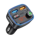 FM-трансмиттер Wave Pro, QC/PD, LED, 48Вт, ENC, Bass boost — фото 2