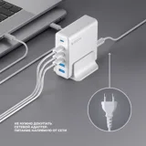 Зарядная станция 4xUSB Type-C, 2xUSB, PD, QC, 160Вт — фото 5