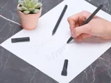 Подарочный набор «Recycled Duo» c шариковой ручкой и вечным карандашом из переработанной бумаги — фото 12