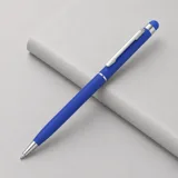 Ручка-стилус металлическая шариковая «Jucy Soft» soft-touch — фото 2