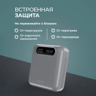 Внешний АКБ NRG Turbo Cable 10000 mAh, 35Вт — фото 3