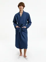 Халат вафельный Kimono — фото 22