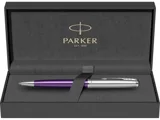 Ручка шариковая Parker «Sonnet Essentials Violet SB Steel CT» — фото 6
