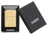 Зажигалка ZIPPO Venetian® с покрытием High Polish Brass — фото 4