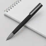Ручка металлическая шариковая «Insomnia» soft-touch с зеркальным слоем — фото 2