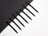 Ручка металлическая шариковая «Taper Metal» soft-touch — фото 5