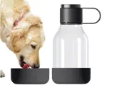 Бутылка для воды 2-в-1 «Dog Bowl Bottle» со съемной миской для питомцев, 1500 мл — фото 6
