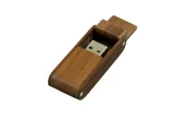 USB 2.0- флешка на 16 Гб прямоугольной формы с раскладным корпусом — фото 2