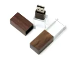 USB 2.0- флешка на 64 Гб прямоугольной формы — фото 3