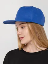 Бейсболка Snapback с прямым козырьком — фото 14