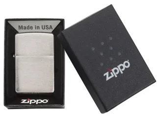 Зажигалка ZIPPO Classic с покрытием Brushed Chrome — фото 4