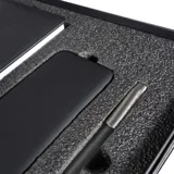 Набор подарочный BLISS: ежедневник, ручка и power bank в коробке с ложементом — фото 12