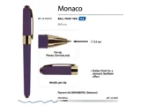 Ручка пластиковая шариковая «Monaco», 0,5мм, синие чернила — фото 38