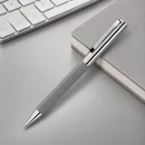 Ручка металлическая шариковая из сетки «MESH» — фото 2