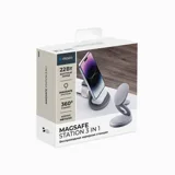 Беспроводная зарядная станция 3 в 1 MagSafe Rotation QI складная — фото 7