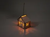 Деревянная подвеска на елку с подсветкой «Lumihut» — фото 2