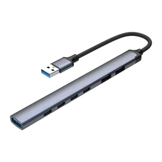 USB-хаб USB-A 3.0 + 2xUSB-A 2.0 + 4xUSB-C — фото 2