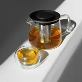 Стеклянный заварочный чайник с фильтром «Pu-erh» — фото 1