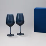 Подарочный набор 2 бокала для вина Сапфир (Sapphire) — фото 7